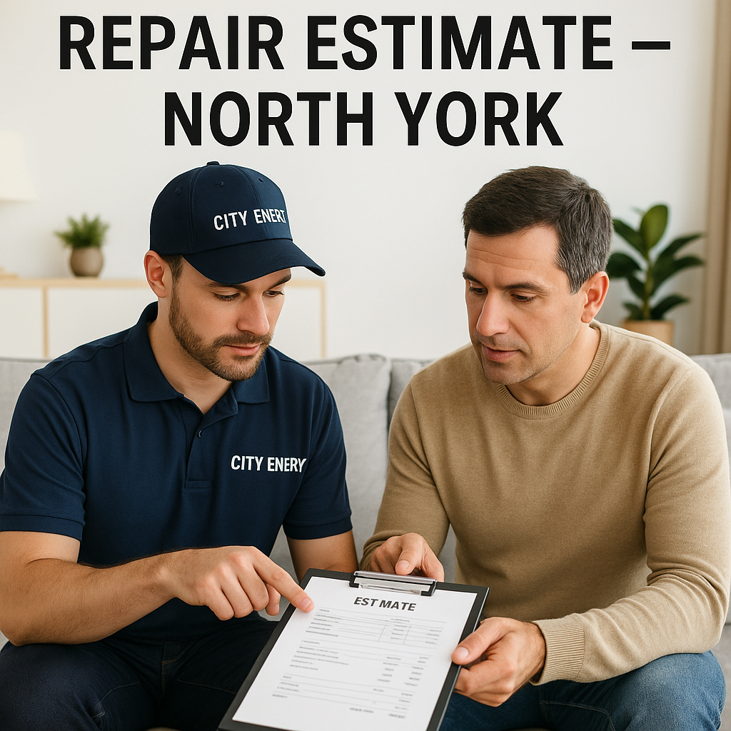Fireplace repair vs replacement consultation in North York