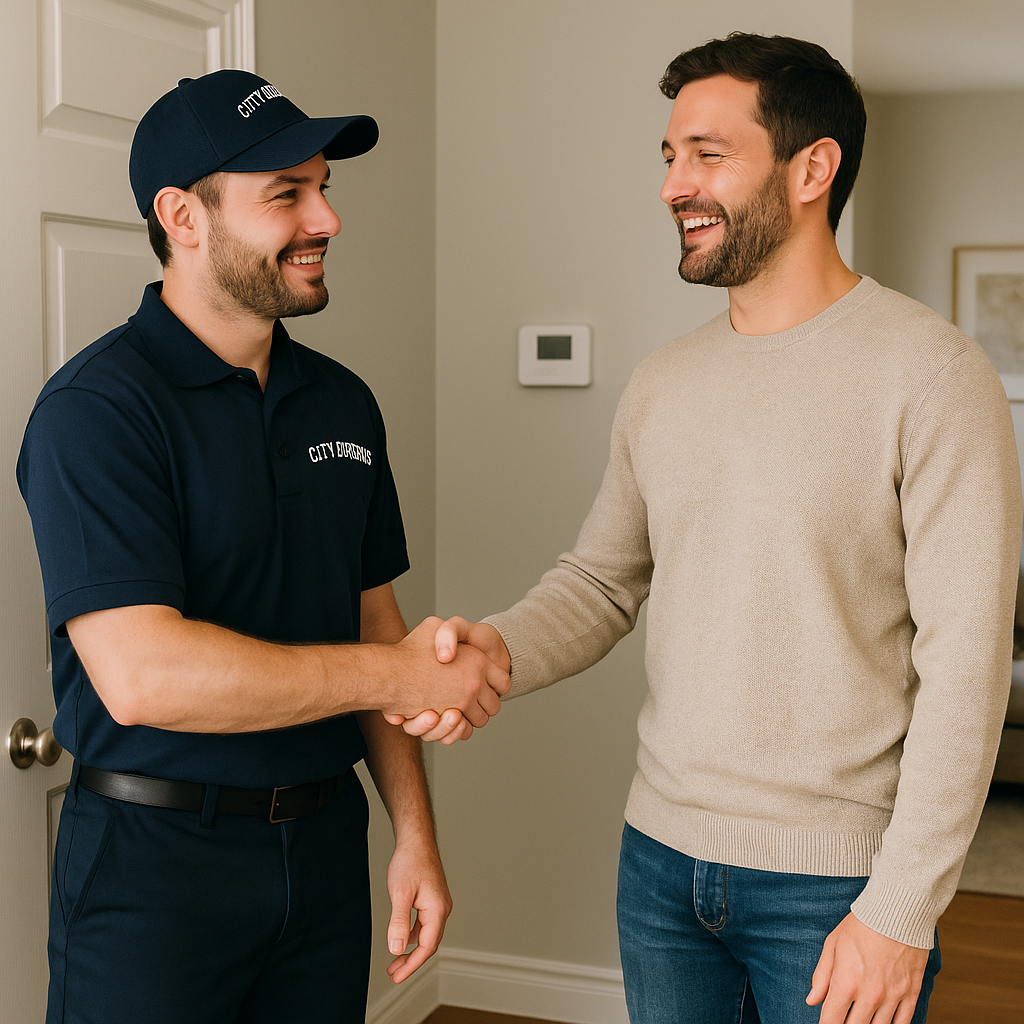 Furnace service complete in Richmond Hill - City Energy Heating & Cooling