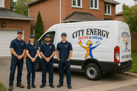 City Energy heating and cooling team serving Aurora